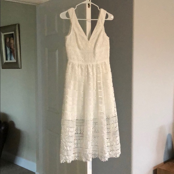 Badgley Mischa, Ruth Dress, White, Size 2 - Picture 3 of 8